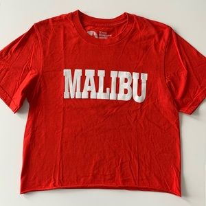 MALIBU RED TEE